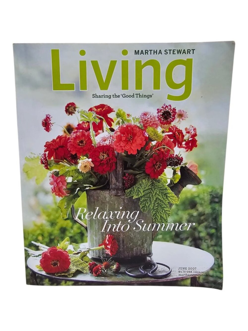Living Martha Stewart magazine No. 163 . back issue June 2007